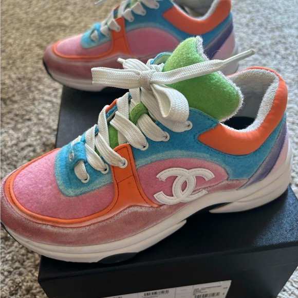 Chanel Multicolor Sneakers - Picture 6 of 8